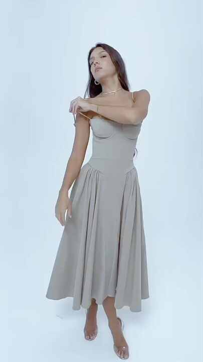 women's light pink strapless sexy dress for valentine's day Rose Gold Life Of The Party Dress - XS Ellae Lisque - Perfect for Date Nights & Events