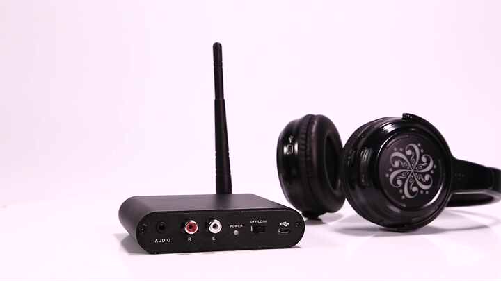 High Quality Silent Disco Headphones RF988 and Wireless DJ