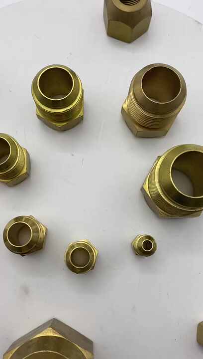 冷凍用ショートネックフレアナット 真鍮鍛造ナット 1/4 エアコンおよび