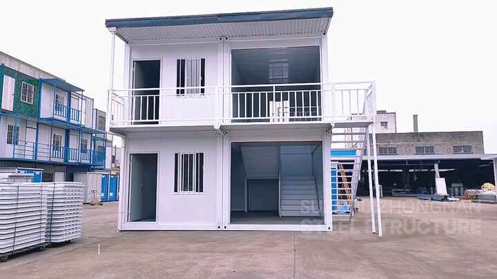 フィジー向けモジュール式プレハブ2階建て水上住宅 ユニットハウス