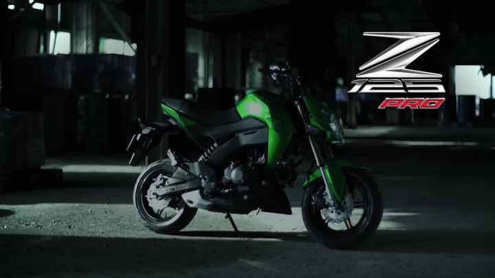 真新しいインドネシア川崎Z125プロミニバイクオートバイ