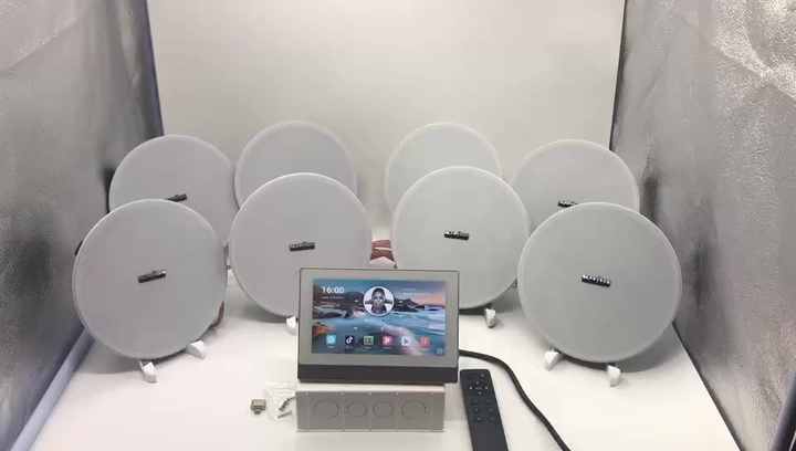 Whole House Audio System & 8 Ceiling Speakers - Home Speaker