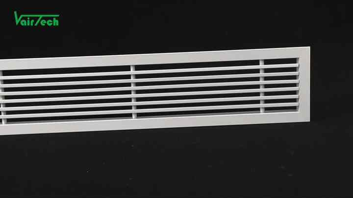 HVAC Air Conditioning Linear Grilles Diffusers - Aluminum Bar Air ...