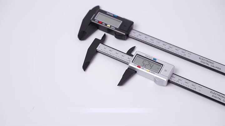 Ymiko 200mm Carbon Electric Digital Caliper Ruler With Large LCD Screen Metric Inch Conversion Caliper Ruler Caliper Gauge
