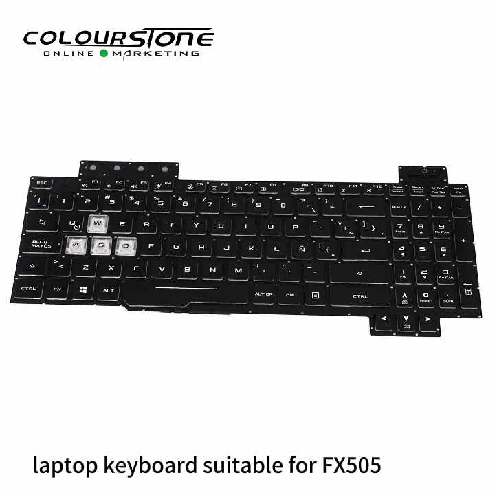 New Replacement Keyboard for Asus TUF Air FX516 FX516P FX516PC FX516PE  FX516PR FX516PM FA516 Backlit US