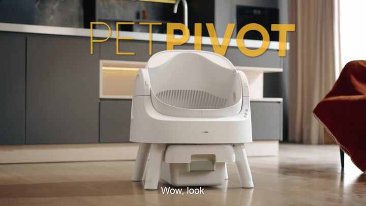 Petpivot Smart Litter Box Automatic Cat Waste Management