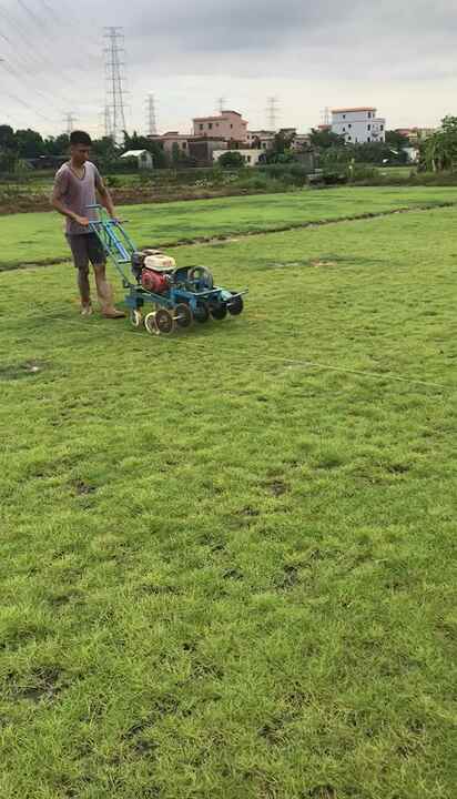 High Efficiency Hand Push Plastic Runway Line Striping Machine