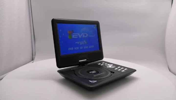 DVD portátil multimedia digital con pantalla TFT LCD de 10 pulgadas con  lector de tarjetas y