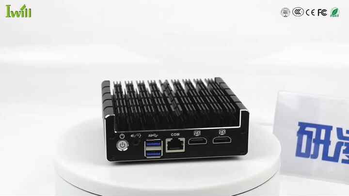 J3160 Quad Core Mini PC with Fanless Firewall & 4GB Video Memory