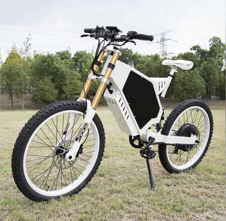 Eu Warehouse Electric Bike 72v5000w Retro Beach Cruiser