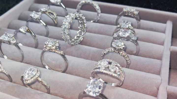 Factory GRA Fine Jewelry Classic 925 Silver Solitaire VVS