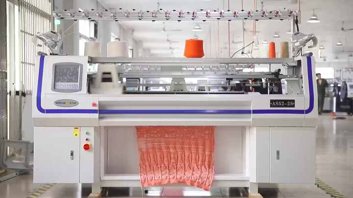 Arrow Star Double System Computerized Flat Knitting Machine for ...