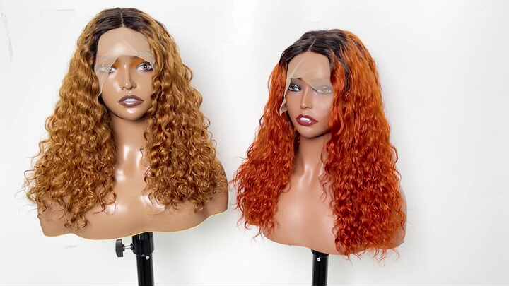 Cheap 10A 13*1 T Lace Frontal Wigs 100% Cuticle Aligned Human Hair