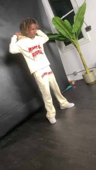 New Design Track Sweat Suit Two Piece Jogger Set for Men Flare Sweat  Pants Men With Crop Hoodies Tracksuits