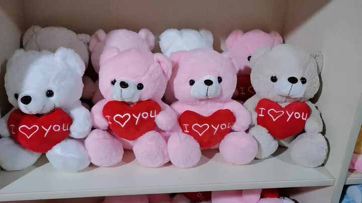 Lot De 6 Peluche Ours Gommeux – Saint Valentin 2023 – Way To Celebrate – Multicolore