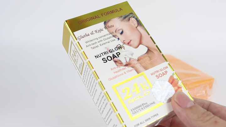glutathion extra GLOW XPRT GLOW SOAP with Niacinamide + GLutathione + Hyaluronic Acid +  Vitamin C main image 0