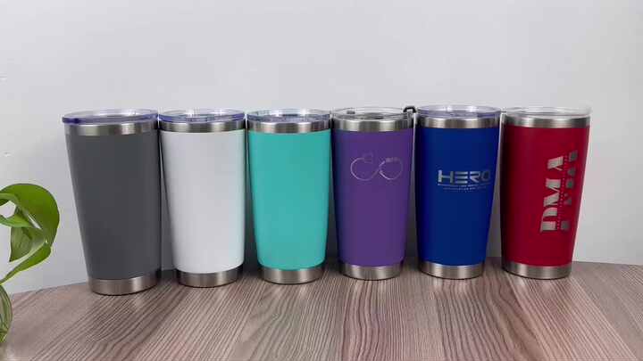20oz Termos Vasos Original Cups Stainless Steel Tumblers Wholesale Bulk  Water Bottle Coffee Mug Drink Bottle Cooler 20 oz Onzas