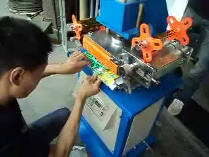 JD-180 Small Heat Press Machine Custom Logo Hot Foil Stamping for
