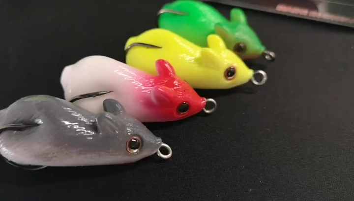 5cm/8.5gトップウォーターウォブラーフライフィッシング用ミノー