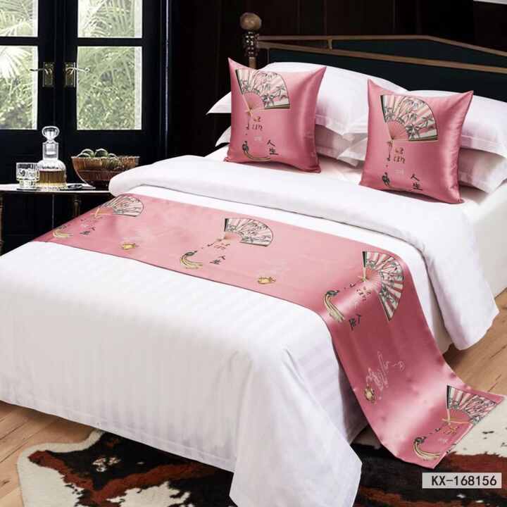 Runner Long Bed Runner Matching Pillow Hotel Bed Runner Cushion