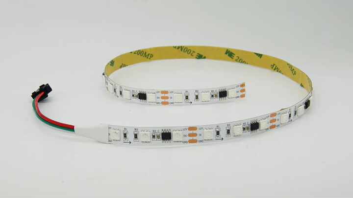 LEDODM Single SPI Addressable LED Strip - 50000 Hours Lifespan