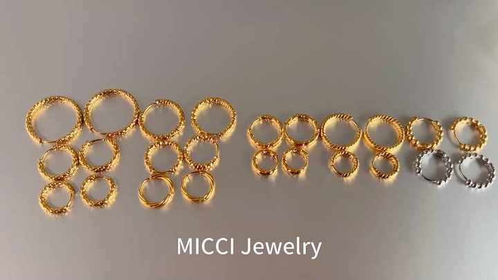 Wholesale Stainless Steel 18K Gold Plated Jewellery