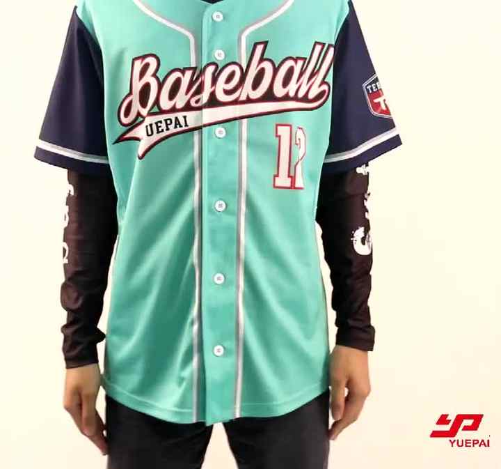 Custom Stripe Baseball Jersey Sublimation Jerseys Uniforms