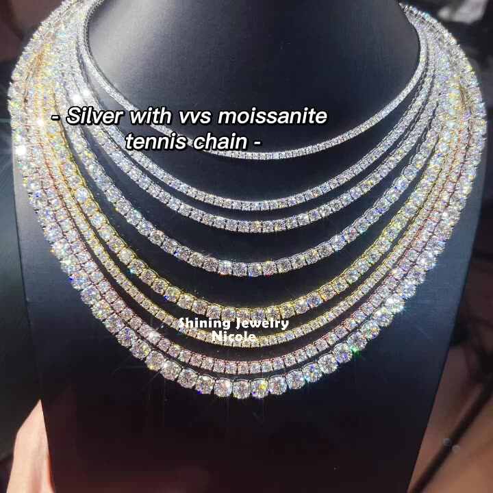 Shop Wholesale Hip Hop Iced Out Jewelry with Lab Grown Moissanite