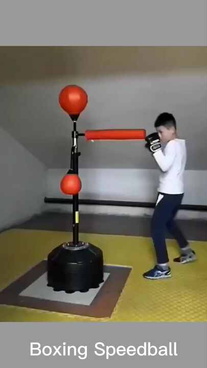 高級ボクシングトレーニング器具 垂直回避スピードボール/回転反応