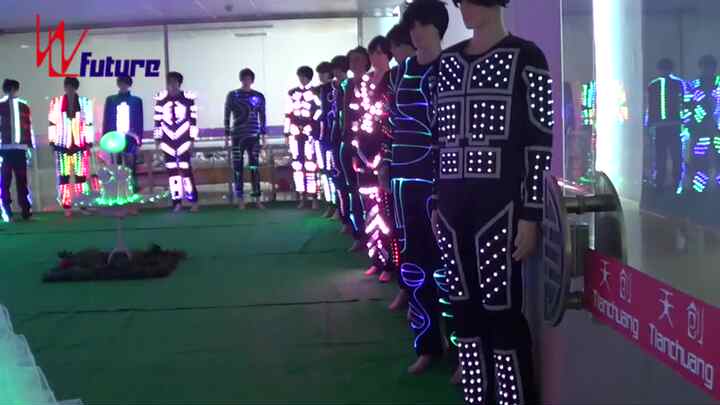 Future Flashing Rave Glow in the Dark LED Jacket Party Wear Luminous LED  Light Jacket Festival Light up Wear