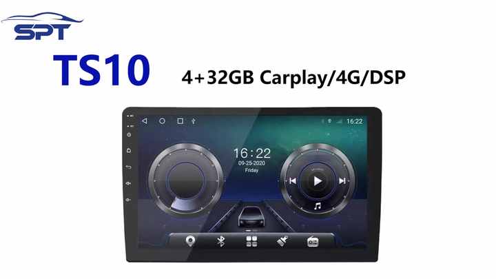 TS10 7862 4G 64G Android Car Radio - 9 Inch Touch Screen GPS