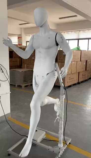 電気マネキン 自動ロボットマネキン男性マネキン移動ダイナミック電気ディスプレイ用