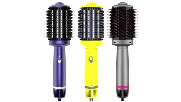 Hot Air Brush Cepillo Secador En Hair Shine Secador De Pelo