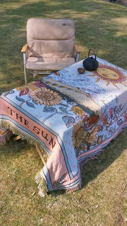 Wholesale Custom Woven Camping Blanket American Blending Blankets Jacquard  Tapestry Woven Sofa Cover Couch Boho Blankets Throw
