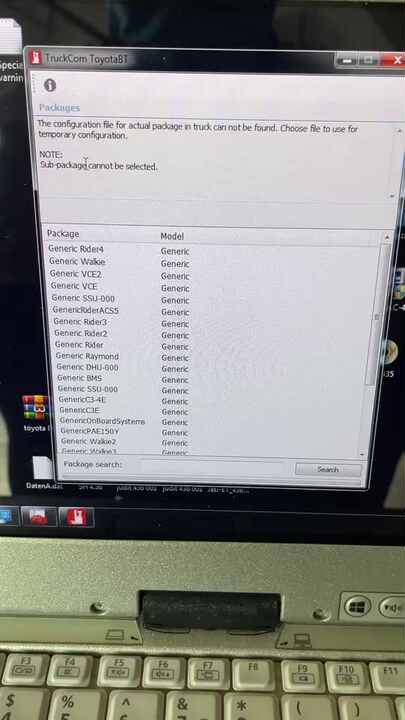 Toyota BT Forklift Canbox USB ARM7 Diagnostic Cable - CAN Bus Line