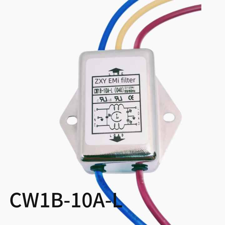 Low Pass Power Line Filter Cable - Single Phase AC EMI Filter
