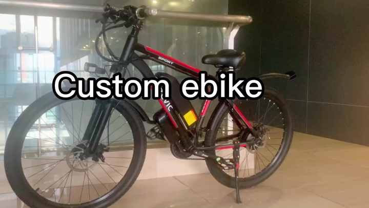 off Road 36v/48V 250w Electric Bicycle Full Suspension E Bike E-bicycle  1000w Electric Sport Mountain Bicycle All Terrain Bike