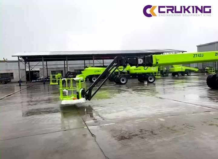 ZOOMLION 27m Spider Ladder Lift Truck - Versatile & Durable