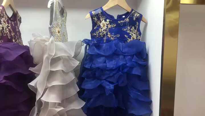 childrens designer bridesmaid dresses Little Girls Bow Lace Design White Baptism/Bridesmaid Dresses main image 1