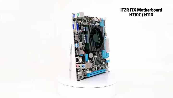 Mini ITX H310 Motherboard Support for Discrete Graphics