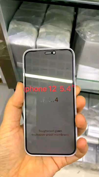 Full Cover Full Glue Anti Spy Screen Protectors Glass Privacy