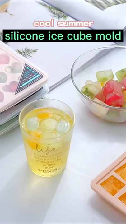 Ice Bucket Cup Mold Ice Cubes Tray Food Grade Quickly Freeze