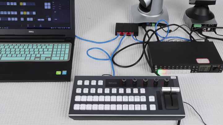 Hot Selling 12 Channel VMix Atem Obs IP Controller Panel Video