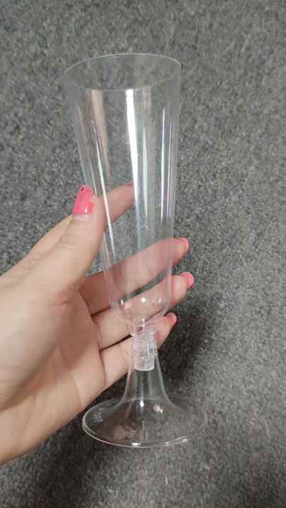 Bicchieri da Chapagne Bicchieri Flute Plastica Riutilizzabili Flute da