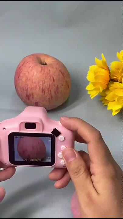 Voniobuy Macchina Fotografica per Bambini, Fotocamera Digitale 1080P con Schermo IPS 2.0, 44 Cornici Magiche e 5 Giochi Educativi - Regalo Perfetto per Ragazze e Ragazzi 3-12 Anni, Astronauta