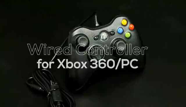 Xbox 360 Wired Controller - Durable & Affordable Gamepad