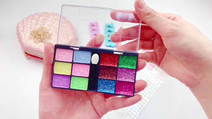 Girl Purse With Makeup for Toddlers Pretend Play Makeup Kit for