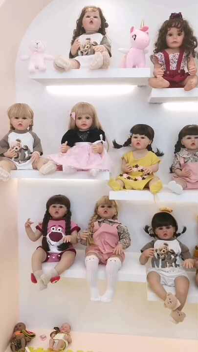 55cm Reborn Silicone Baby Doll Perfect Toy for Kids