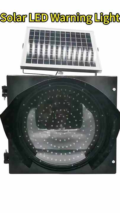 ⚠️8/10～8/25発送不可⚠️ Solar Traffic Warning Lights With Flashing Yellow Led Signal
