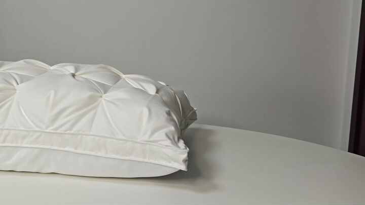 Hotel Pillows Twisted Flower White Goose Duck down Feathers